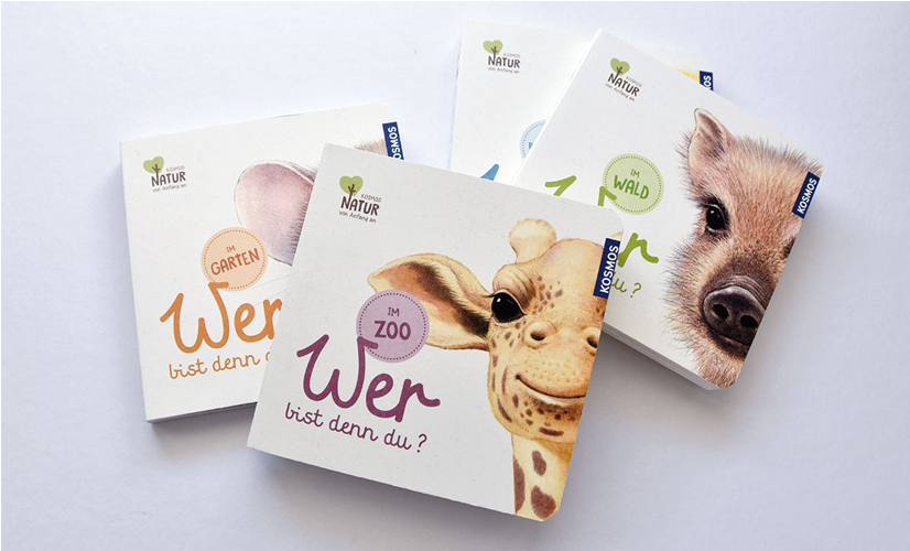 Німецька книжка «Хто ти такий?» видавництво Franckh-Kosmos